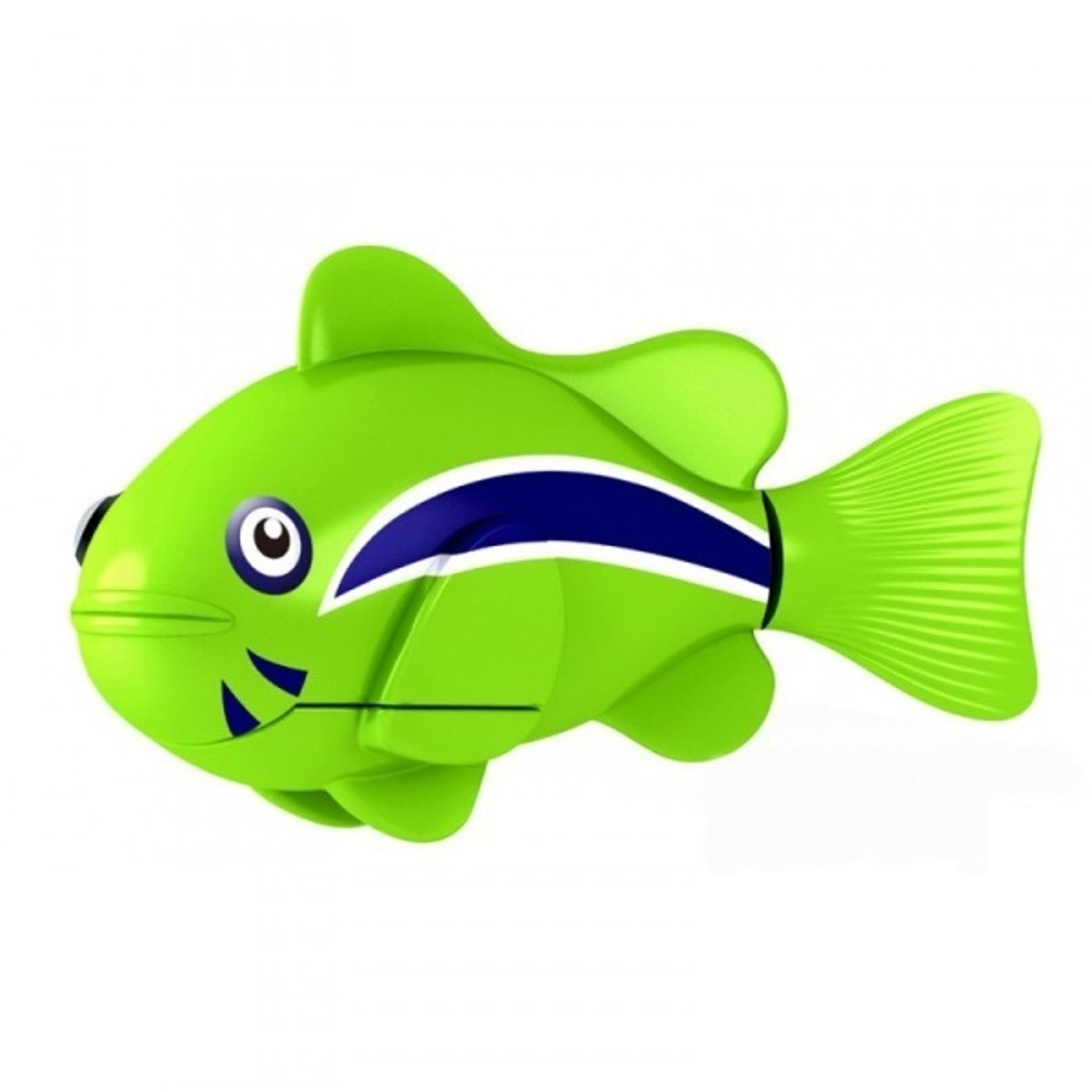Электронная рыбка-робот для аквариума на батарейках Robofish Зеленая 183786