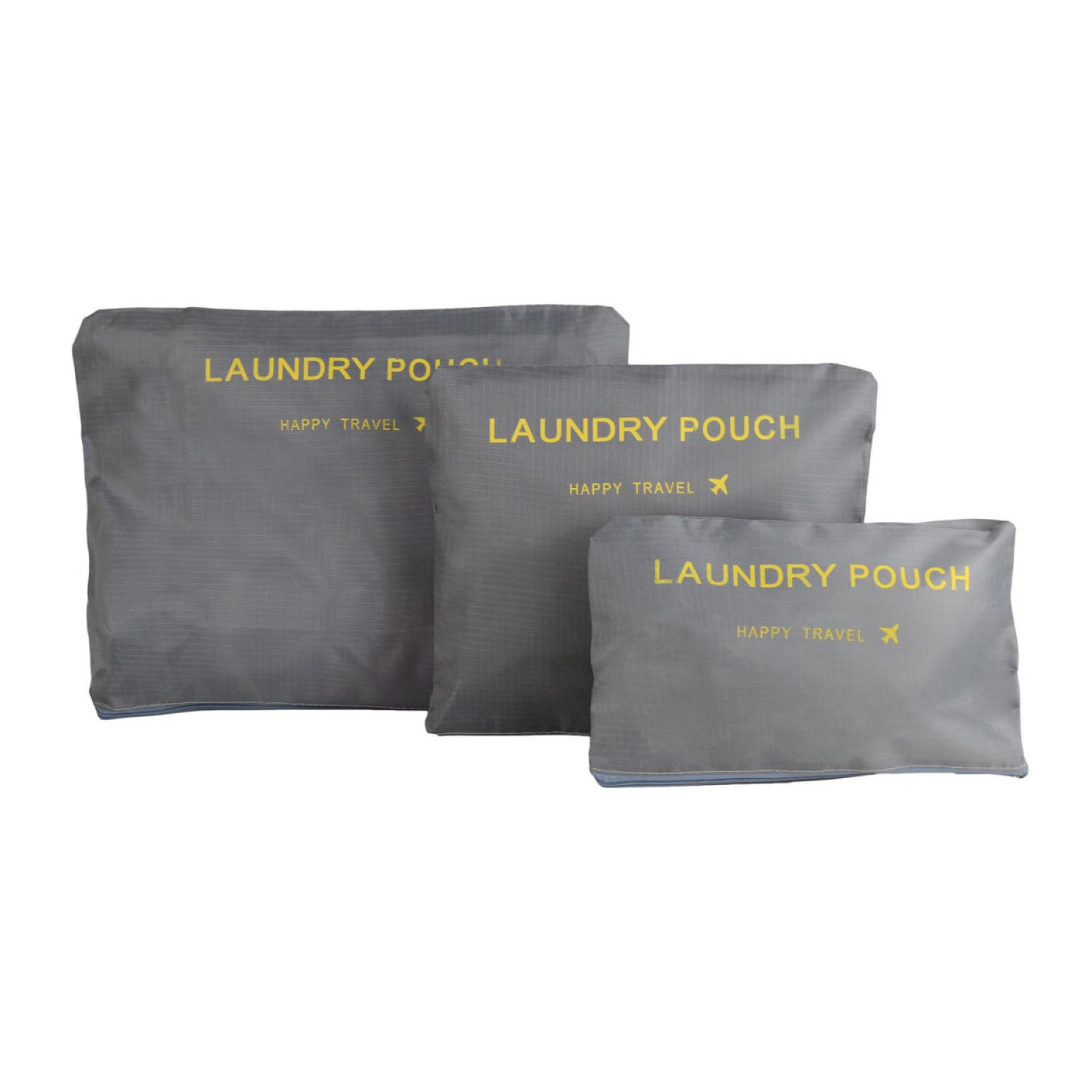 Набор дорожных органайзеров 6 шт в наборе Laundry Pouch  Дорожные органайзеры для вещей Косметички для поездок Серый 201788