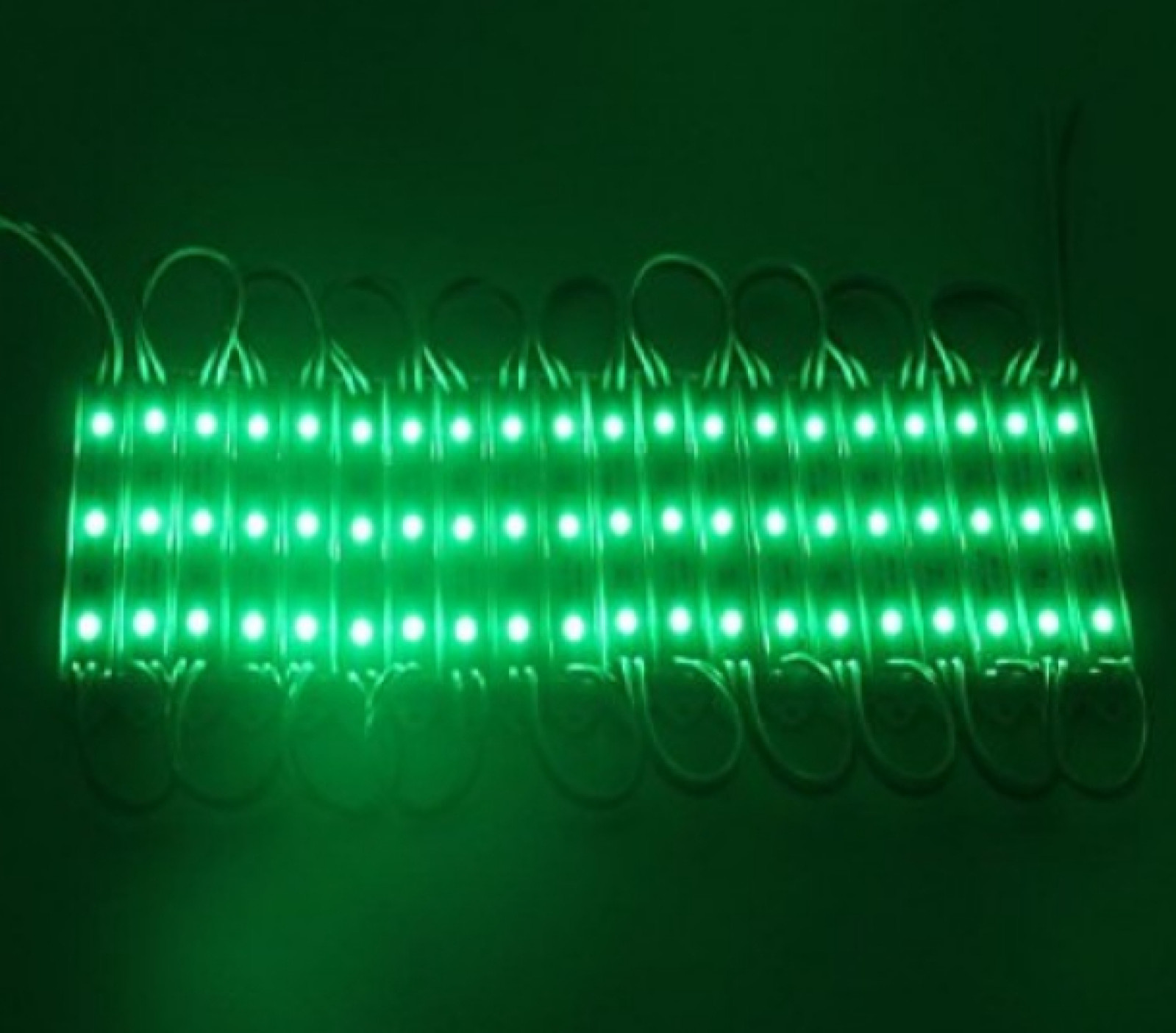 Лента LED пластина 5730 20 Шт - 12W Зеленая 194842