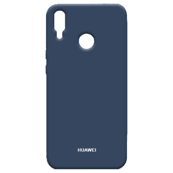 Чехол на телефон силиконовый Silicone Case Huawei P Smart (2019) Blue Cobalt 151193