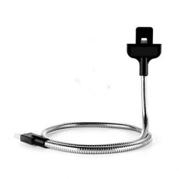 Шнур металлический ладонь palms cable Lightning на USB 154007