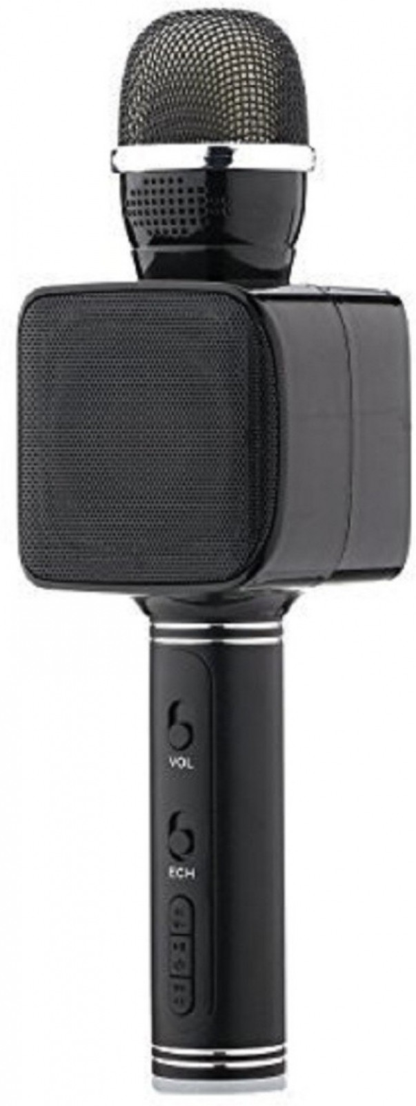 Беспроводной портативный Bluetooth микрофон для караоке Magic Karaoke YS-68 + колонка 2 в 1 с мембраной низких частот Black 152585