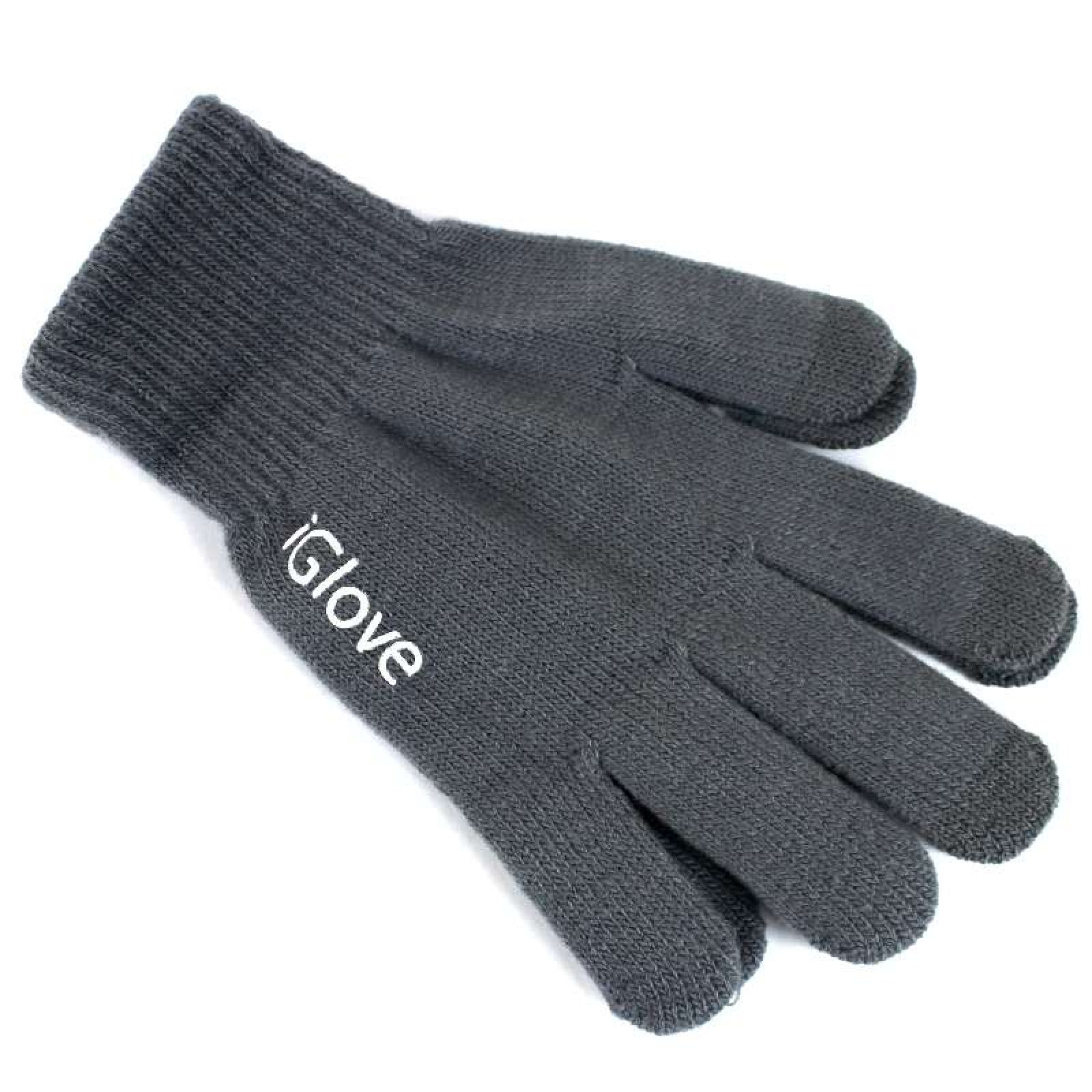 Перчатки iGlove для сенсорных экранов серые 138987