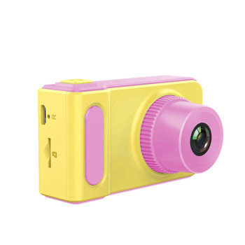 Детский фотоаппарат с записью видео и c цветным экраном dvr baby camera V7 розовый 150038