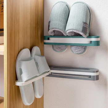 Вешалка для хранения обуви в ванной комнате подвесной органайзер для обуви и полотенец 3 в 1 207029