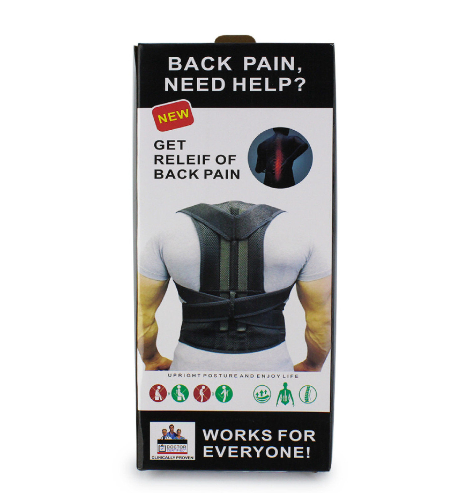 Корректор осанки Back Pain Need Help 182585