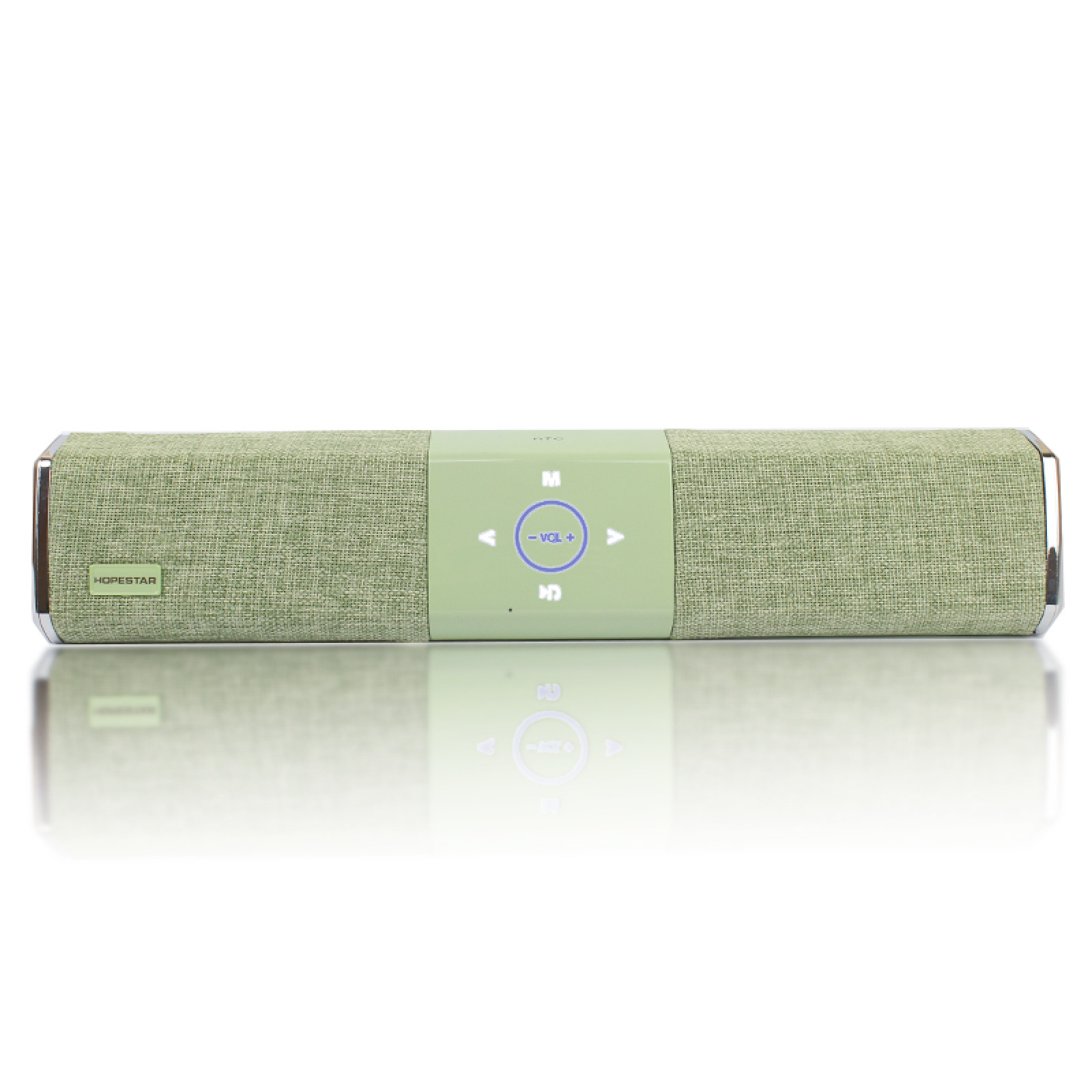 Беспроводная портативная Bluetooth колонка Hopestar A3 зеленая 140046