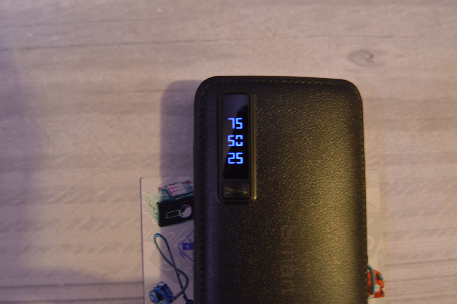 Портативная зарядка фонарик Smart Tech 18000 mAh PowerBank Чорний 183138