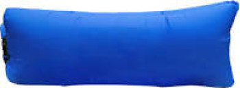 Надувной диван матрас мешок ламзак с подушкой синий 193613