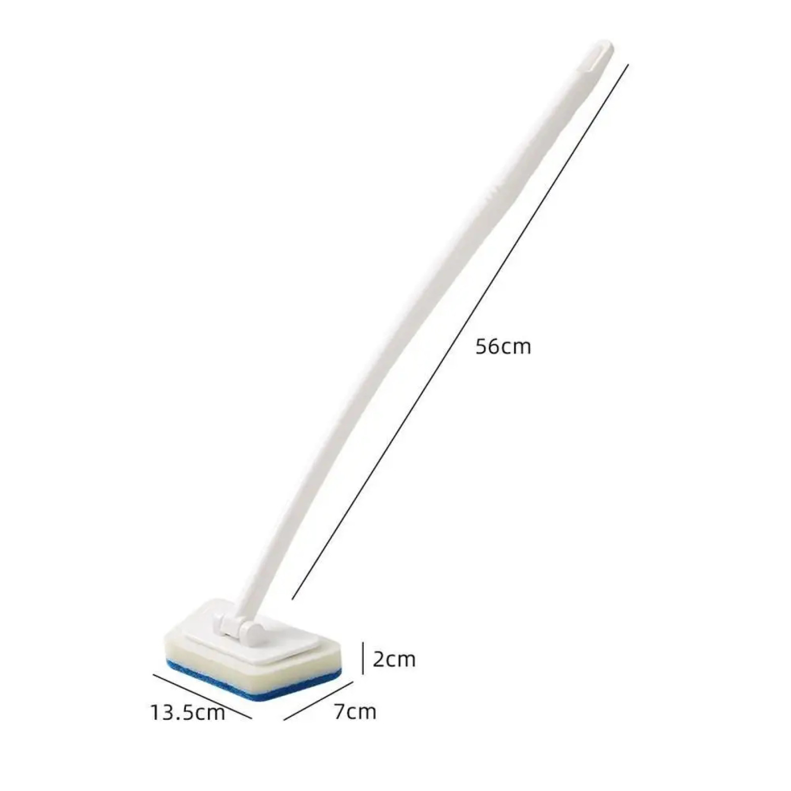 Трапециевидная щетка для очистки пола с длинной ручкой Glass eraser LY-516 207477