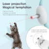Интерактивная игрушка смарт ошейник со встроеным лазером для котов Smart laser collar 207416