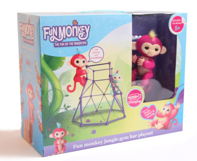 Комплект  Fingerlings Jungle Gym PlaySet + интерактивная обезьянка Aimee 196740