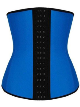 Утягивающий женский корсет для похудения Sculpting Clothes Slimming Body Синий L 201532