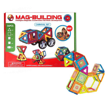 Магнитный конструктор Mag-Building на 36 деталей 149690