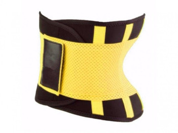 Пояс для похудения Hot Shapers Belt Power на липучке желтый, размер XXXXL 184706