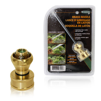Насадка-распылитель воды Schmidt Brass Nozzle, насадка распылитель на шланг для полива 150011