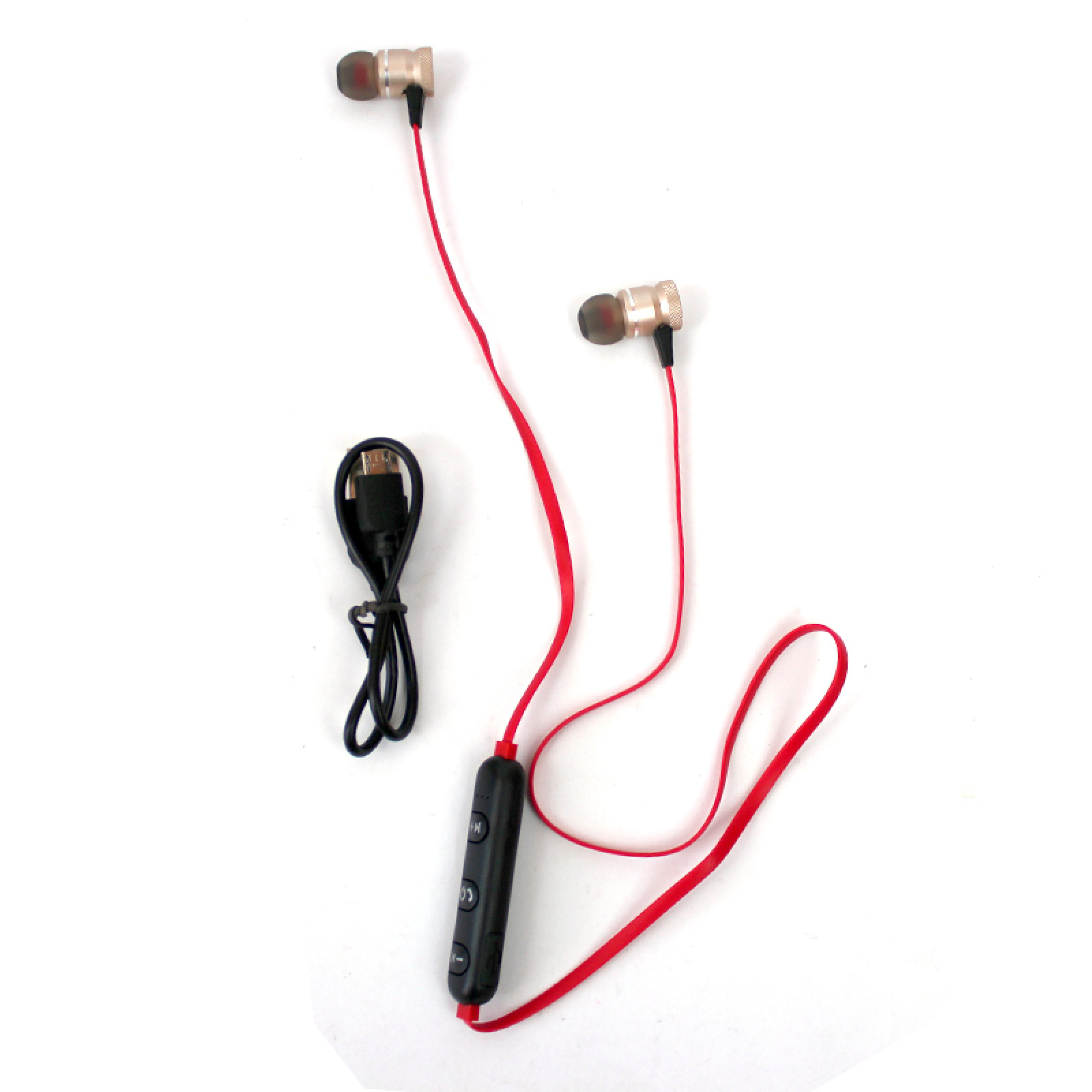 Наушники беспроводные Bluetooth SGS-888 Красные 151094