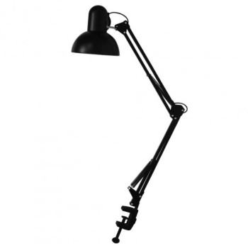 Настольная лампа Ridy-027 E27 со струбциной черная 199140