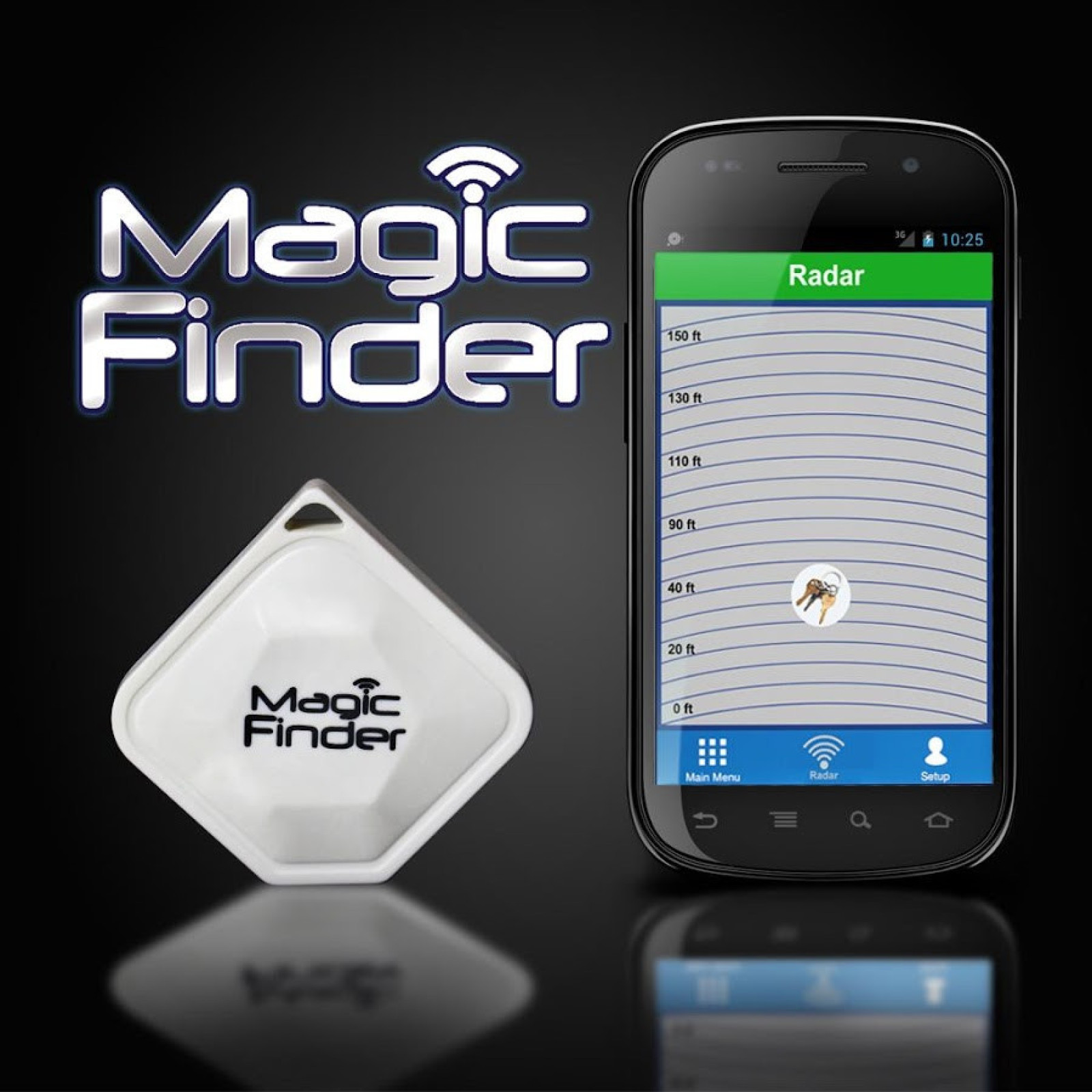 Брелок для поиска ключей Magic Finder 149685