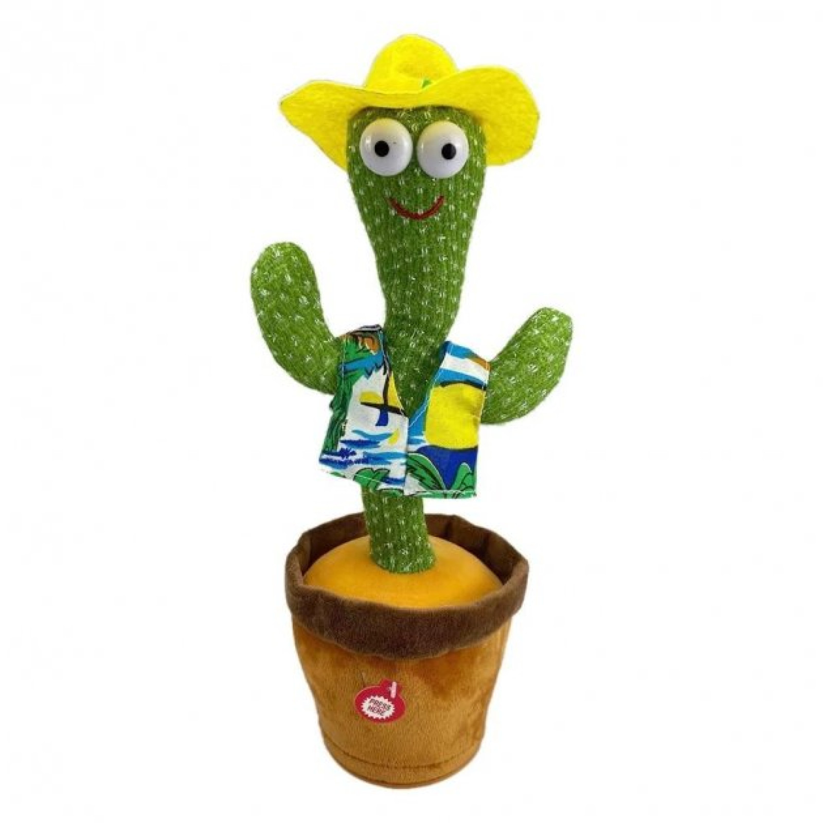 Танцующий кактус в одежде, музыкальная игрушка, Dancing Cactus 199096
