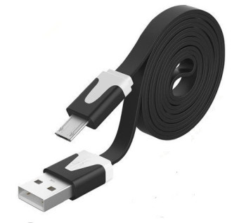 Кабель USB-MICRO USB 3m flat V8 181273