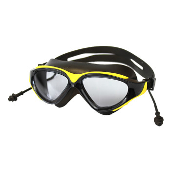 Очки для плаванья Conquest anti-fog защита черные 150062