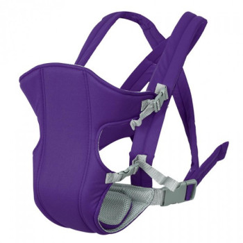 Слинг-рюкзак для переноски ребенка Baby Carriers фиолетовый 183119