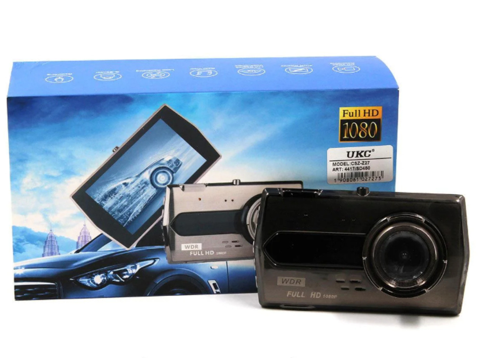 Видеорегистратор DVR SD450 z27 с двумя камерами 180536