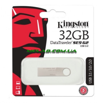 НЕТУ Флеш накопитель USB 32Gb Kingston SE9 (Металл) (3.0)