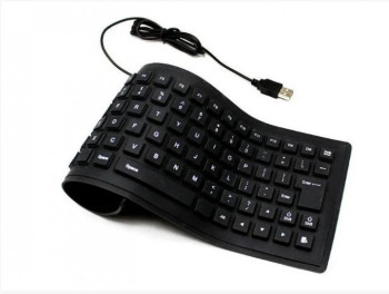 Гибкая силиконовая клавиатура FLEXIBLE KEYBOARD X3 179314