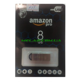 Флеш накопитель USB 8Gb Amazon pro FIT (металл)