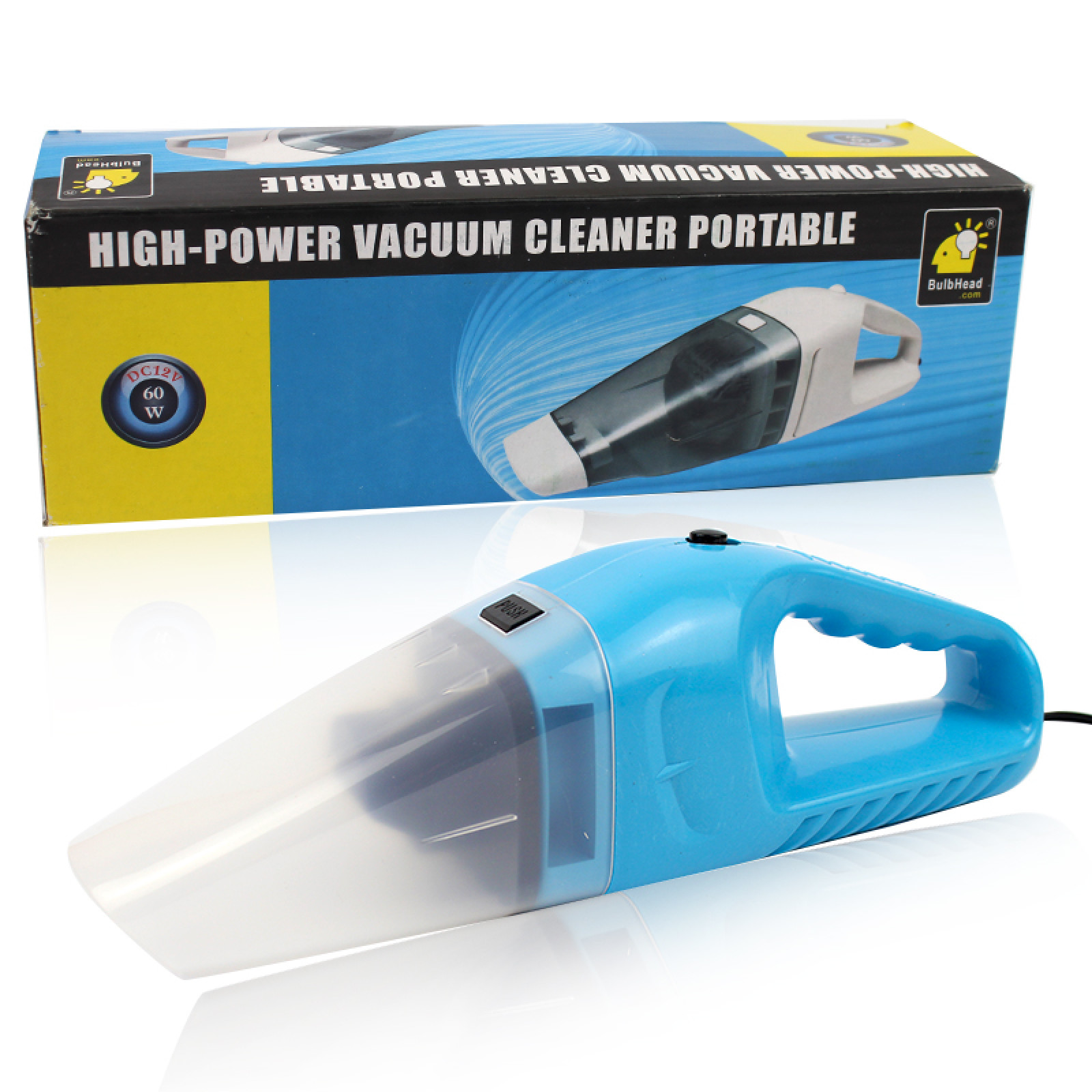 Автомобильный пылесос High-Power Vacuum cleaner portable 142157
