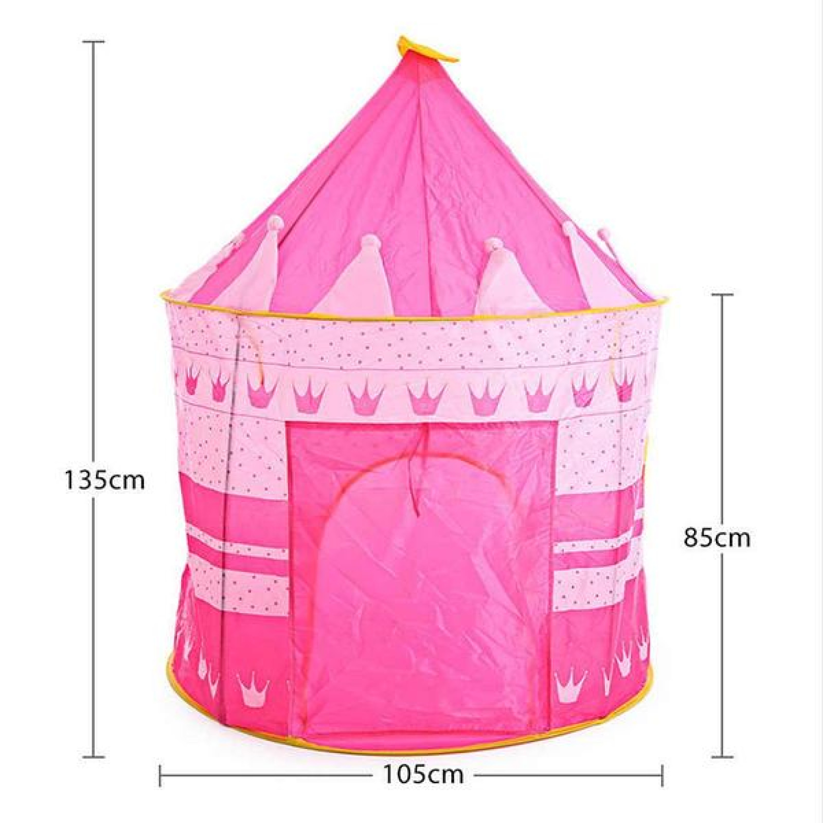 Детская игровая палатка IsoTrade Замок Принцессы Розовый 184310