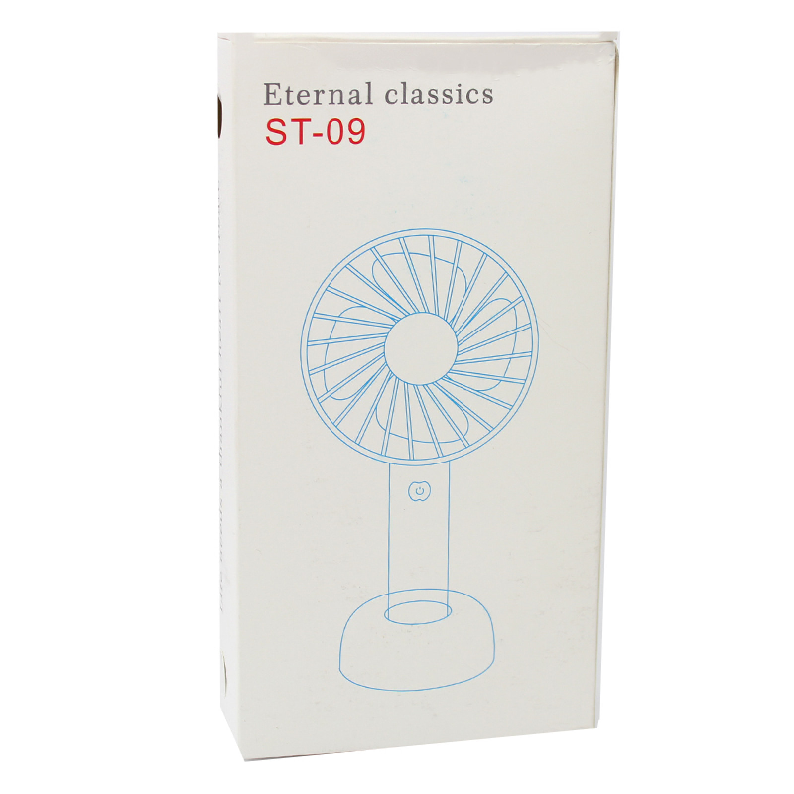 Портативный настольный вентилятор Eternal Classics st-09 голубой 150001