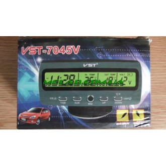 Часы автомобильные VST 7045v (160)