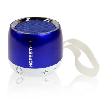 Колонка портативная акустическая Bluetooth Hopestar H17 синяя 140063