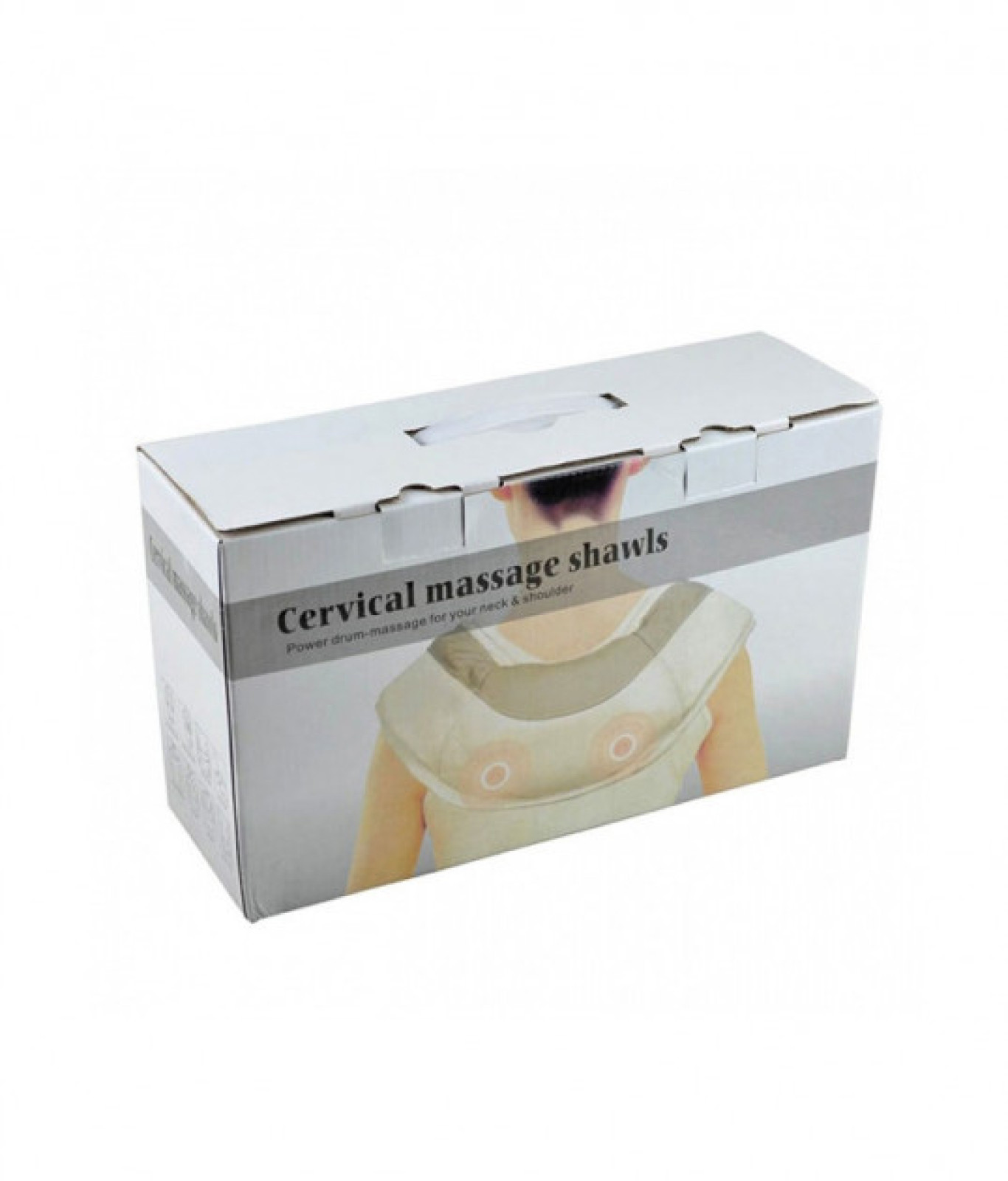 Ударный массажер для спины, шеи и поясницы Cervical Massage Shawls 150183
