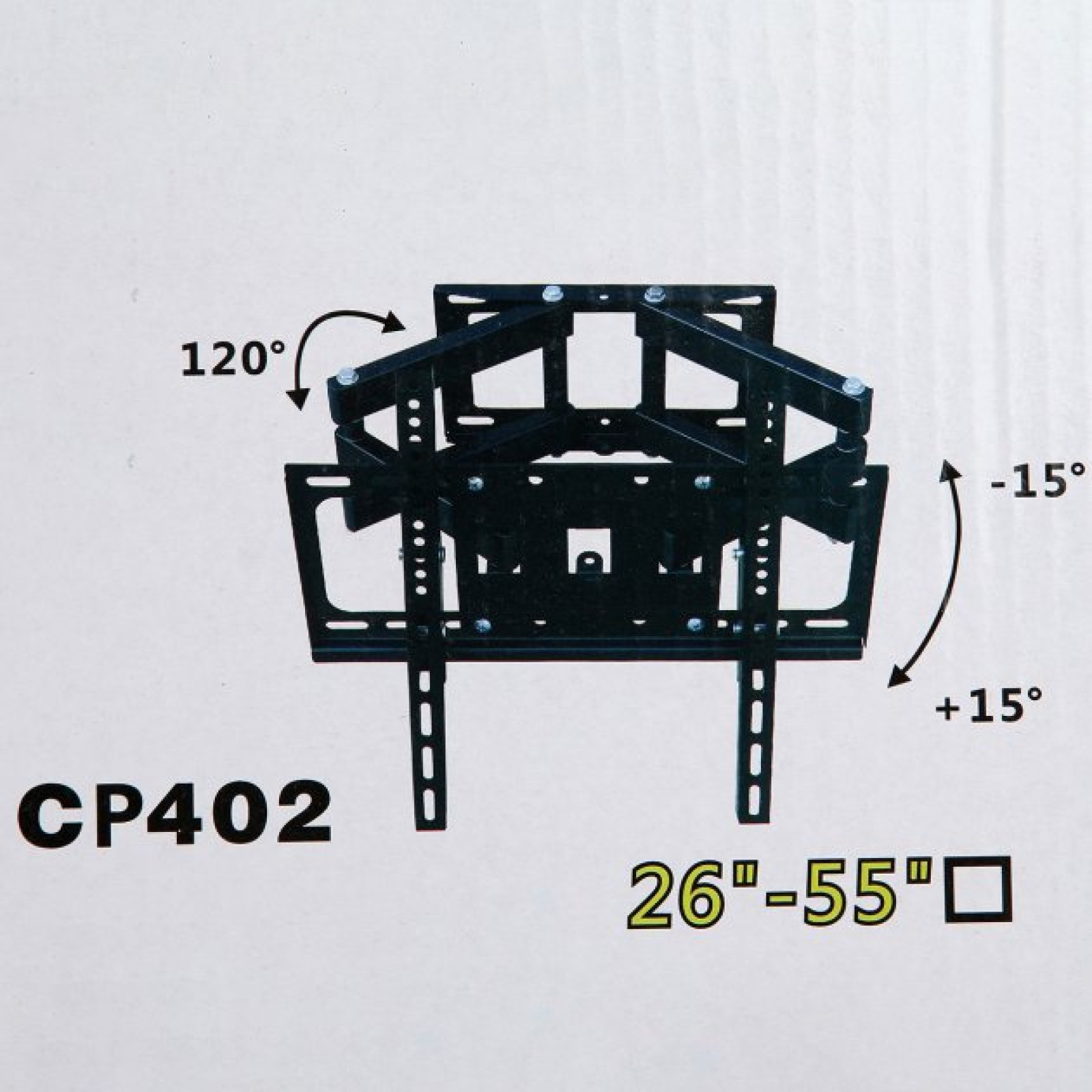 Крепление для ТВ кронштейн настенный CP402 26-55 179304