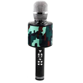 Микрофон караоке Bluetooth UKC K319 Камуфляж 149712