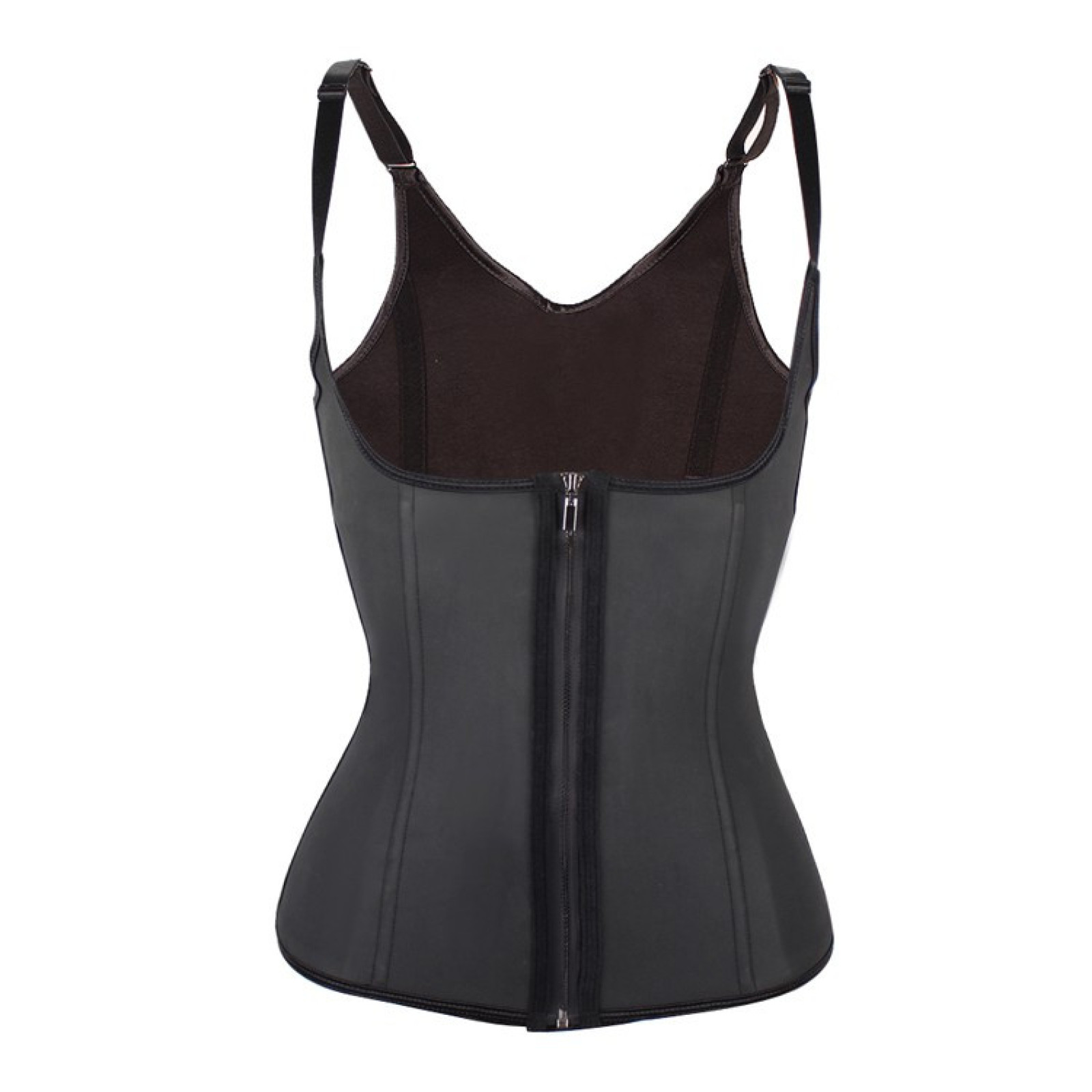 Утягивающий корсет для похудения на бретельках Adjustable shoulder strap corset черный L 153988