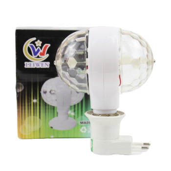 Диско лампа LED Magic Ball Light Laser LW Plug патрон SMQ01 154665