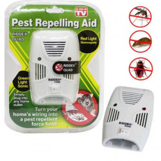 Отпугиватель электронный грызунов и насекомых Pest Repelling Aid 130466