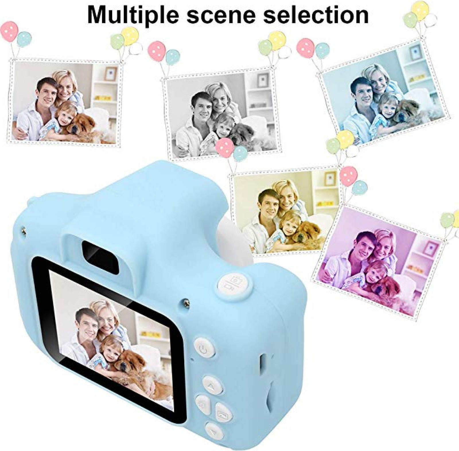 Цифровой детский фотоаппарат Baby Camera Х-200 Голубой 169510