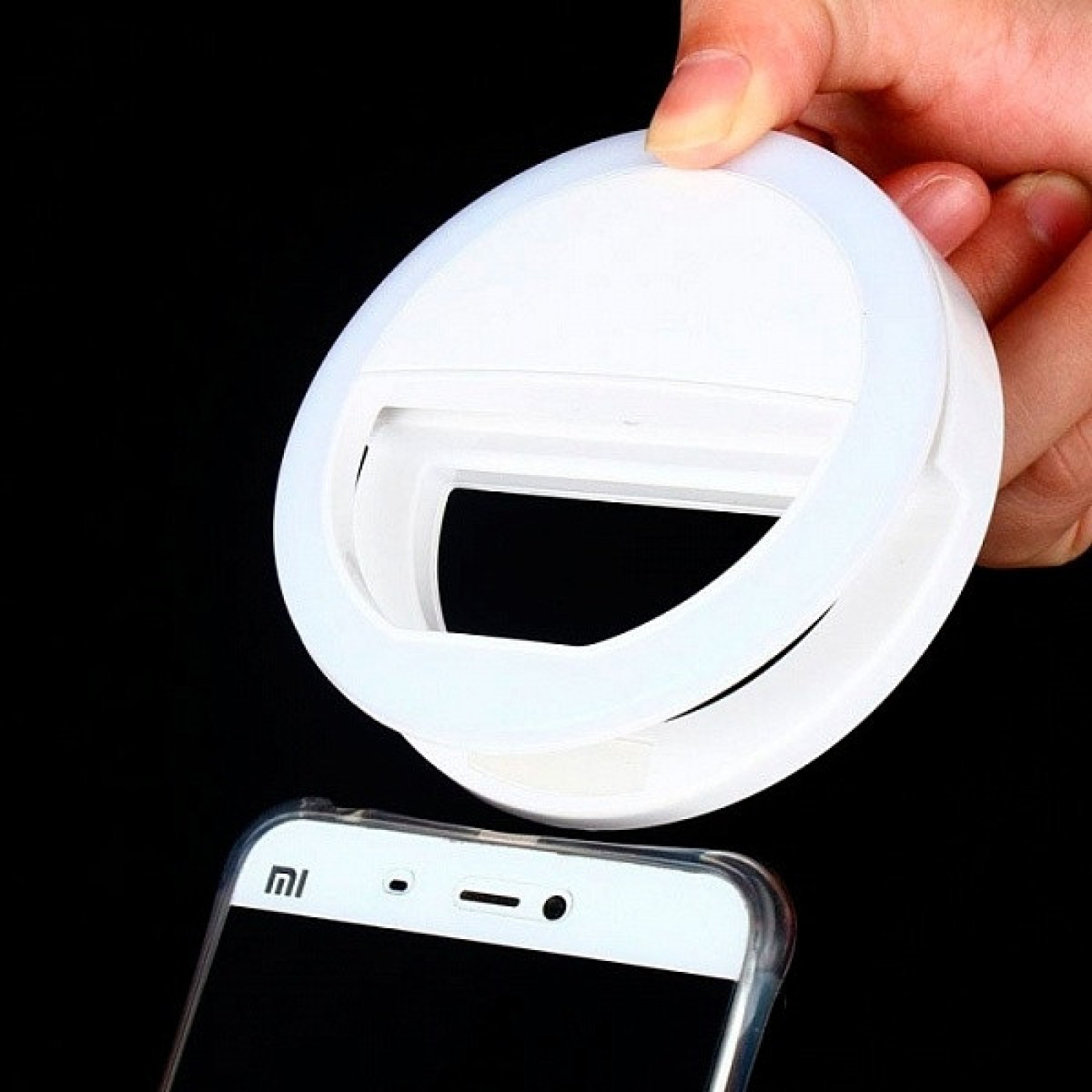 Селфи кольцо для телефона SG11 в упаковке 200шт, белый, USB, селфи-кольцо, для телефона 196021