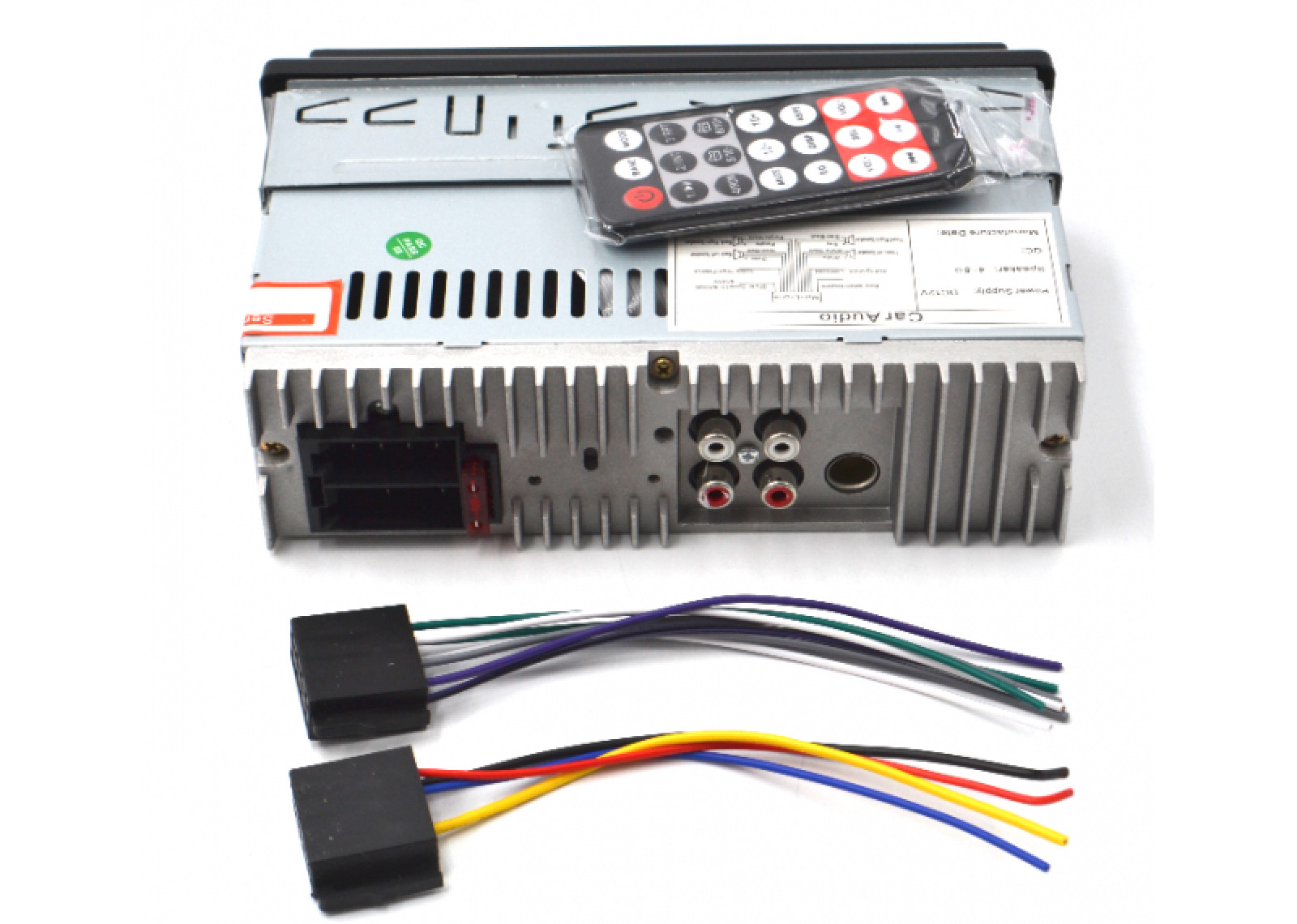 Автомагнитола MP3 1094 BT съемная панель ISO cable 184356