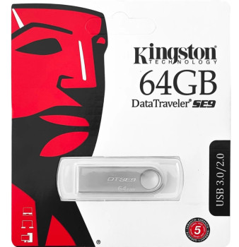 Флеш накопитель USB флеш-накопитель Kingston SE9 64Gb 194942