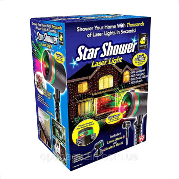 Проектор лазерный уличный Star Shower Laser Light 183270
