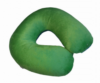 Подушка дорожная Trаvel Pillow двухцветная Зеленая 184695