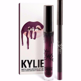 Набор матовая помада и карандаш для губ в стиле Kylie Lip Kit Kourt K 130080