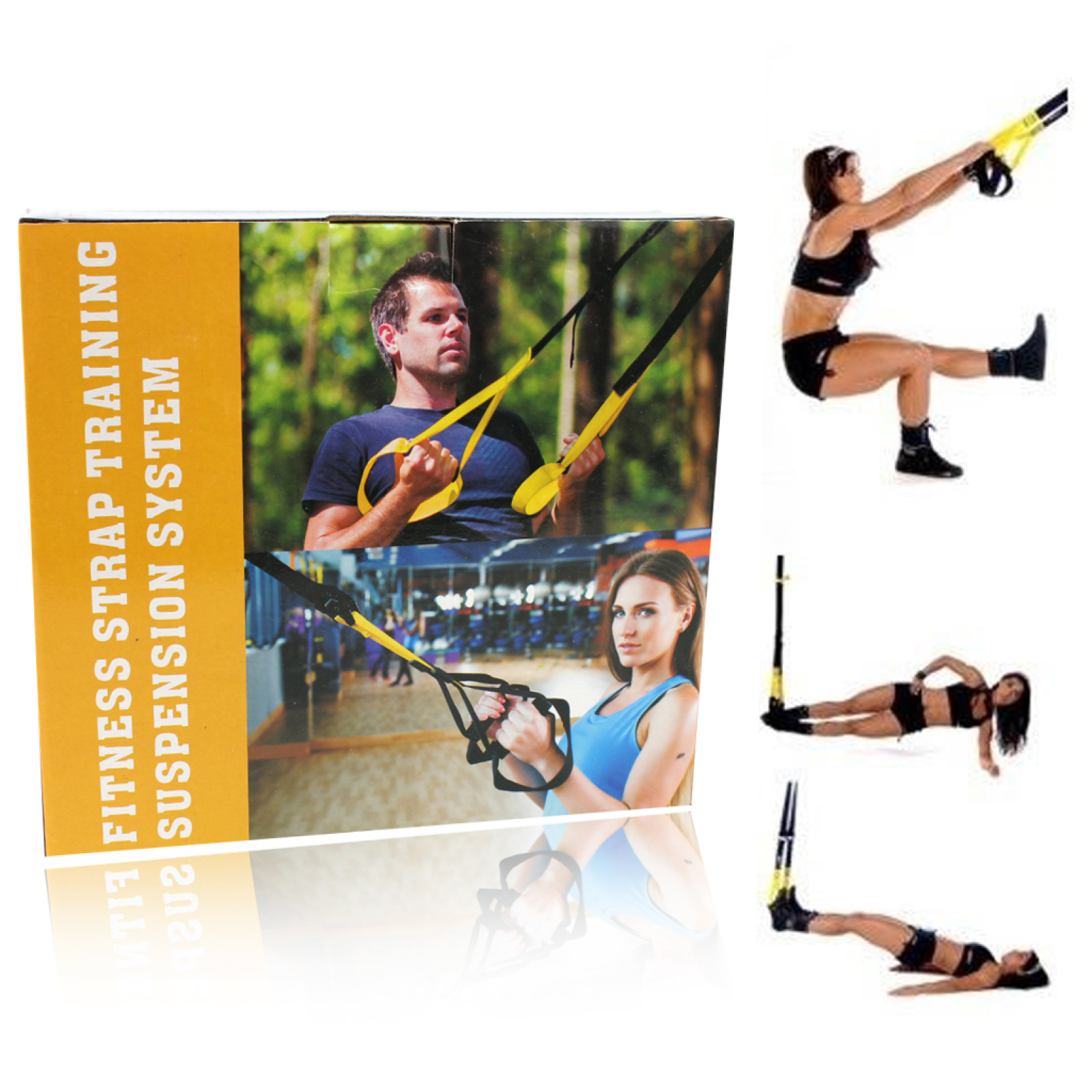 Тренировочные петли фитнес тренажер Fitness Strap Training 142162